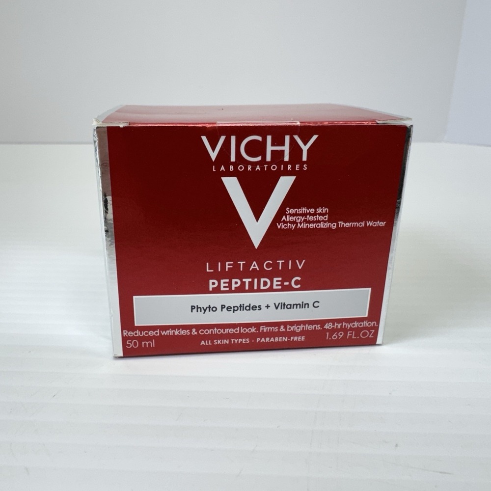Vichy LiftActiv Peptide-C Wrinkle Reducer Cream 1.69 fl oz Paraben-Free